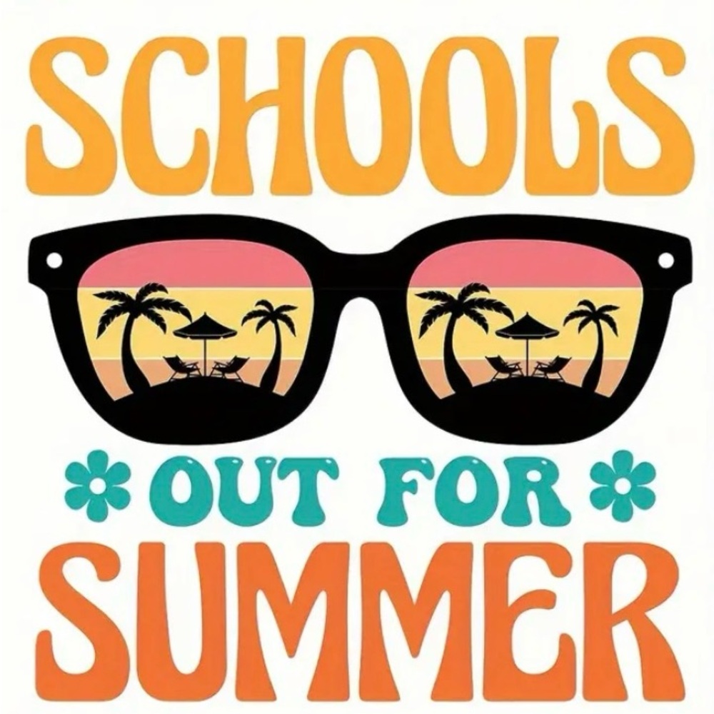 Schools out summer t-shirt or tote